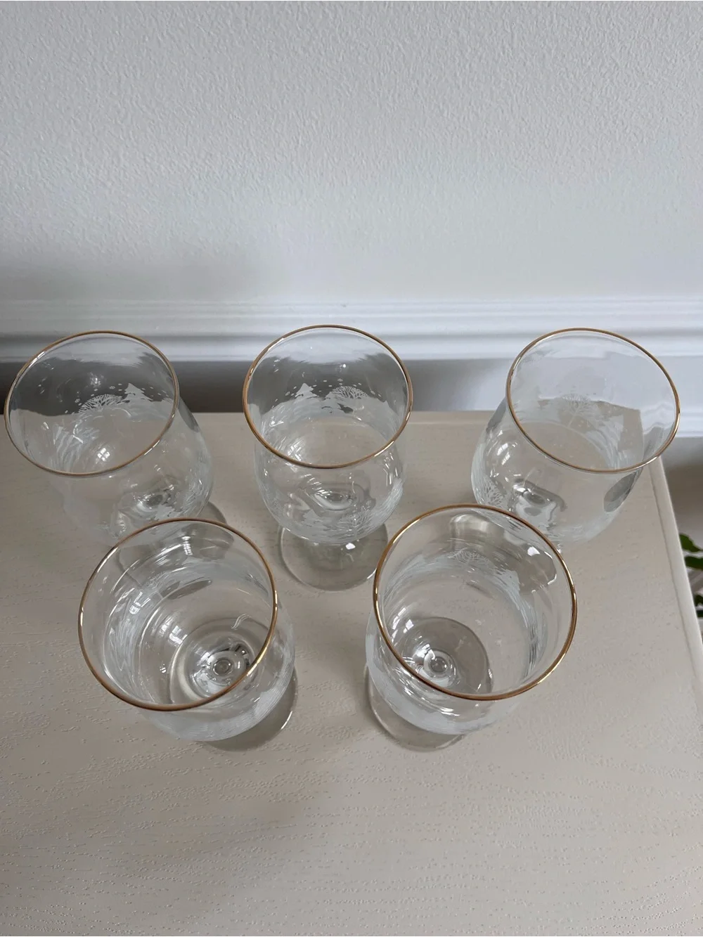 Vintage Libbey Holiday Holiday Glasses, Set of 5